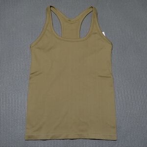 Olive Green Racerback Tank Top
